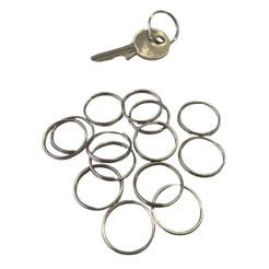 1000 (mil) Unidades Argolas Niqueladas Para Chaveiro 18mm