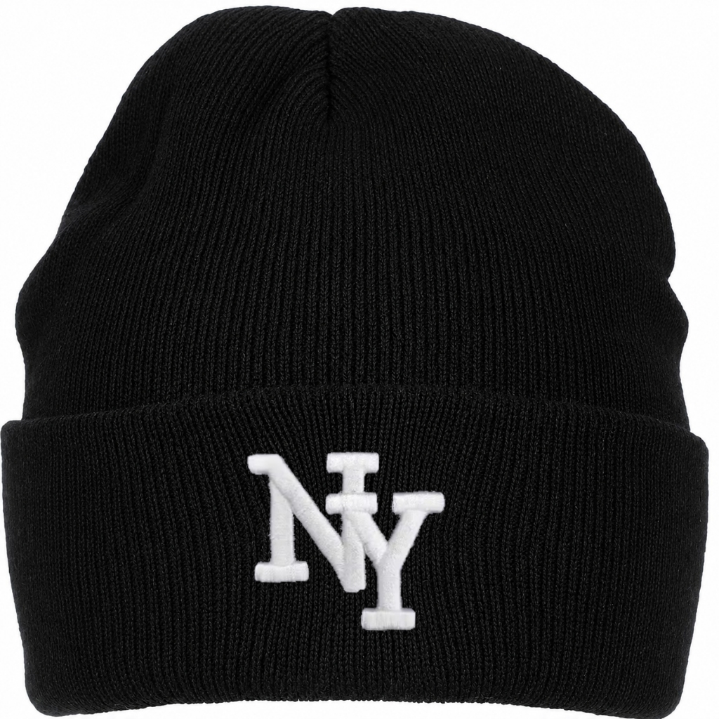 Touca Gorro NY Unissex Bordado Frio Inverno