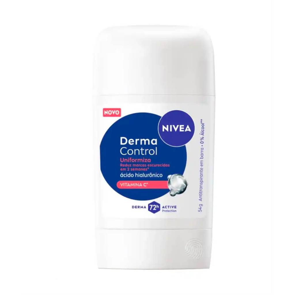 Desodorante Nivea Stick Derma Control Uniformiza 54g