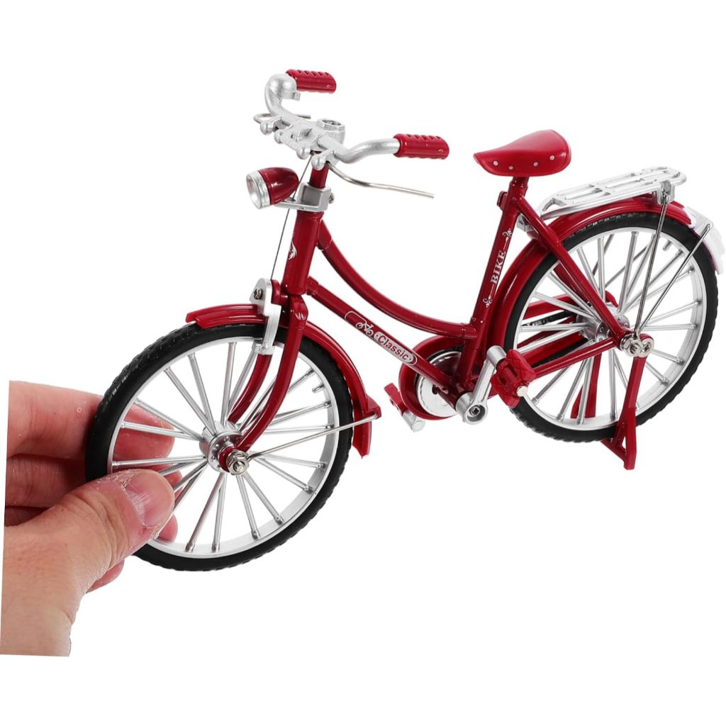 Miniatura Bicicleta Retrô Decorativa Metal Vintage Colecionável Presente