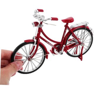 Miniatura Bicicleta Retrô Decorativa Metal Vintage Colecionável Presente