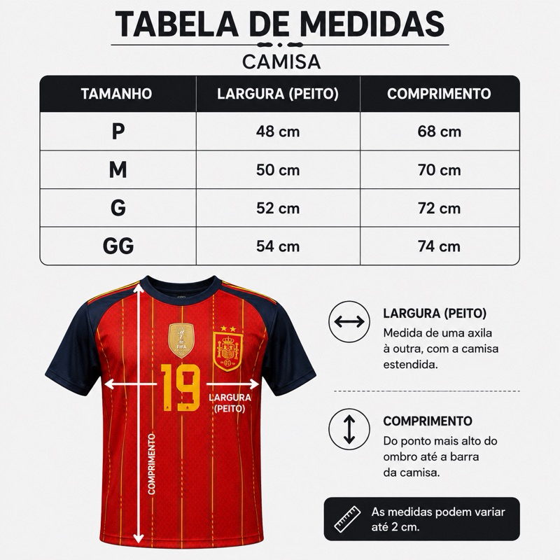 Camisas Europeu esportivas