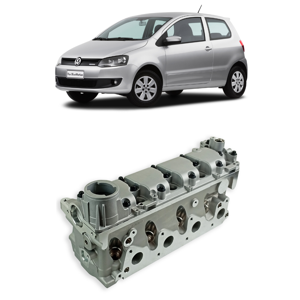 Cabeçote Básico Volkswagen Fox 1.0 8v Flexpower