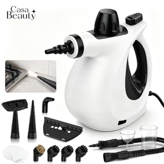 Limpador Higienizador a Vapor Portátil de Alta Pressão com Acessórios para Cozinha, Sofá, Banheiro, 