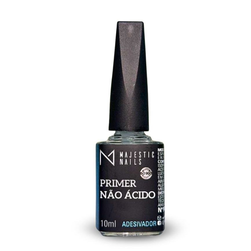 PRIMER NÃO ÁCIDO (Adesivador: efeito dupla face) 10ml Alongamento Majestic Nails