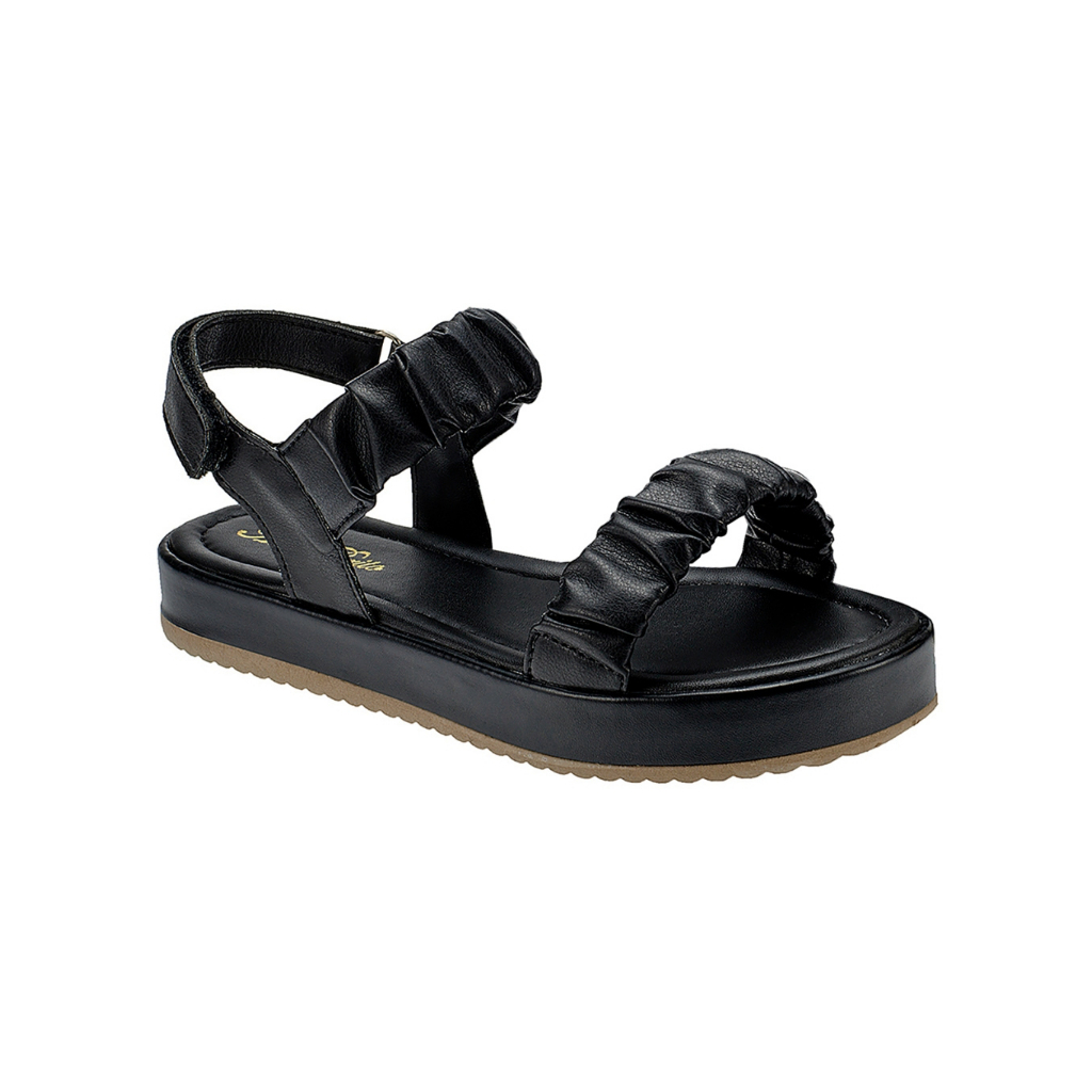 Sandália Feminina Papete Rasteira Plataforma Plana Birken Confortável Moda Tendencia Verão Elegante