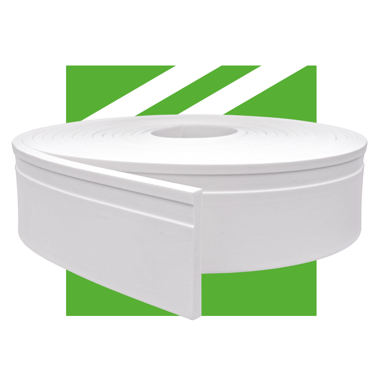 Rodapé Moldura Autocolante Flexível EVA 10cm RP16 | Envios FULL