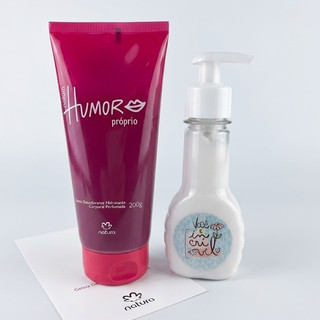 Kit presente Natura Tododia |Algodão |Cereja Negra |Manga Rosa |Ameixa e Baunilha |Kaiak Feminino