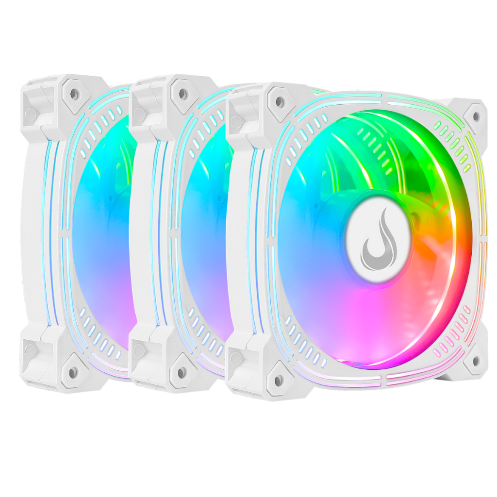 Kit Fan 120mm ARGB Aura Frost Pro Rise Mode 2000 RPM