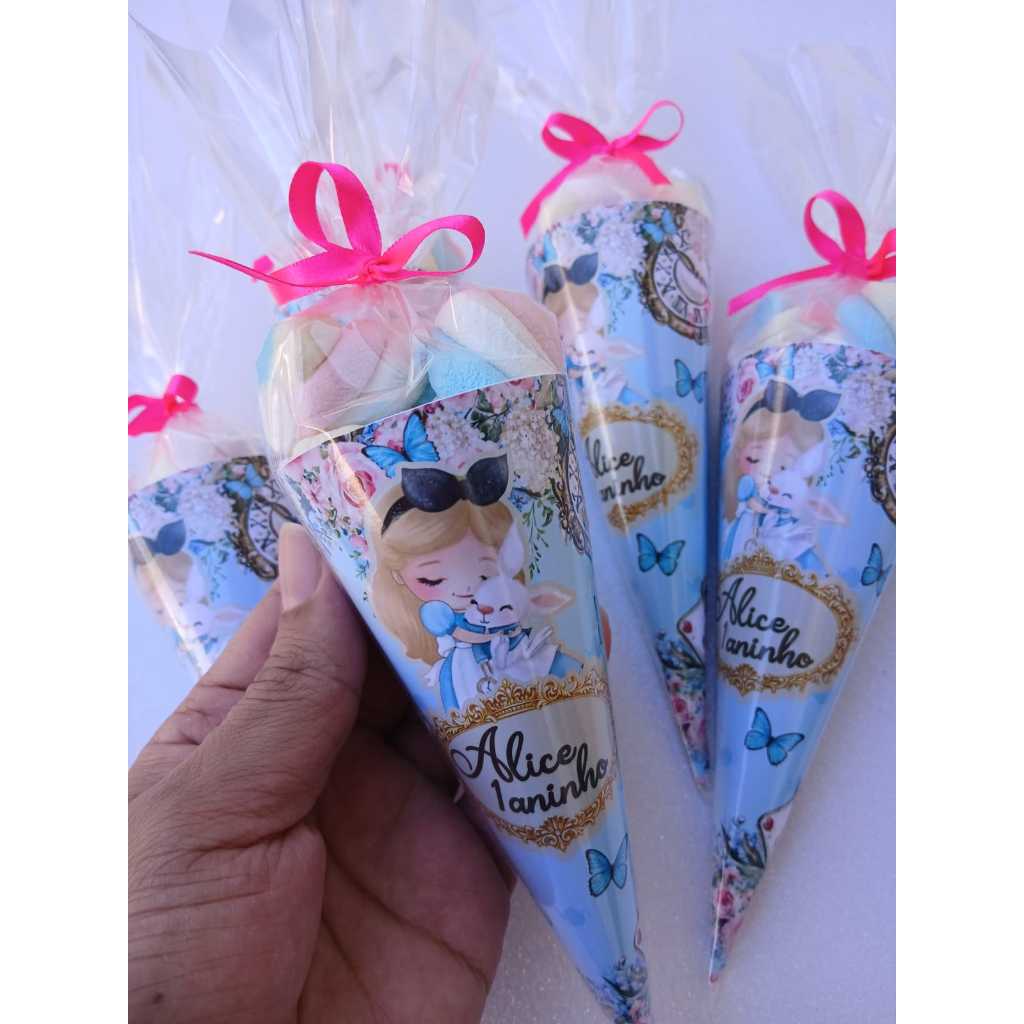 Lembrancinhas personalizadas tema Alice no País das Maravilhas - Lembrancinhas  Alice no País das Maravilhas