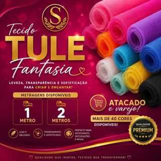 Tecido TULE LISO MUITO USADO EM SOBREPOSIÇÕES *venda a partir de 1,00 mt x 1,20mt larg* FANTASIAS, DECORACÃO, ADEREÇOS.
