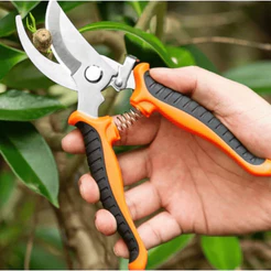 Tesoura Poda Profissional Super Afiada - Corte Sem Esforço para Jardim Plantas