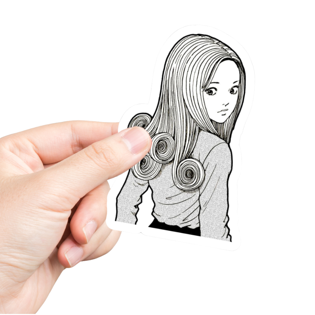 30 und de adesivos junji ito/adesivos de terror