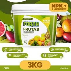 Adubo Fertilizante Forth Frutas Balde Frutificação Produção NPK+ Manutenção Crescimento