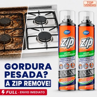 Kit 2 Espuma Desengordurante Zip Clean 300ml My Place
