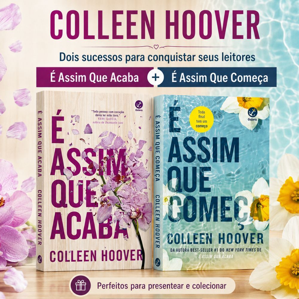 Coleção Colleen Hoover: É Assim que Acaba + É Assim que Começa