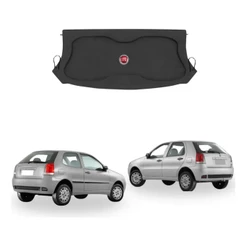 Tampão Porta Malas Fiat Palio 2004 a 2016 R-Acoustic Bagagito Carpete Grafite