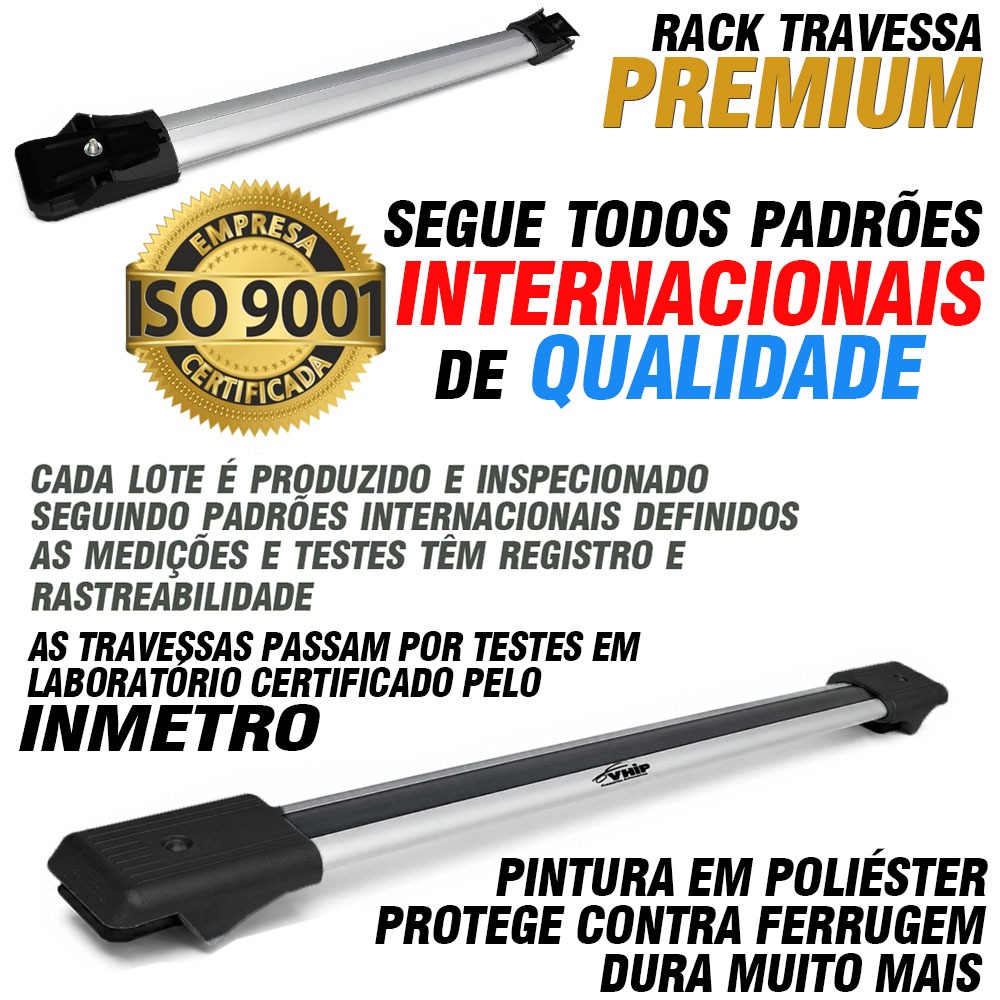 Rack Travessa Longarina Hyundai Tucson 2005 06 07 08 09 10 11 12 13 14 15 2016 — imagem 2 de 2