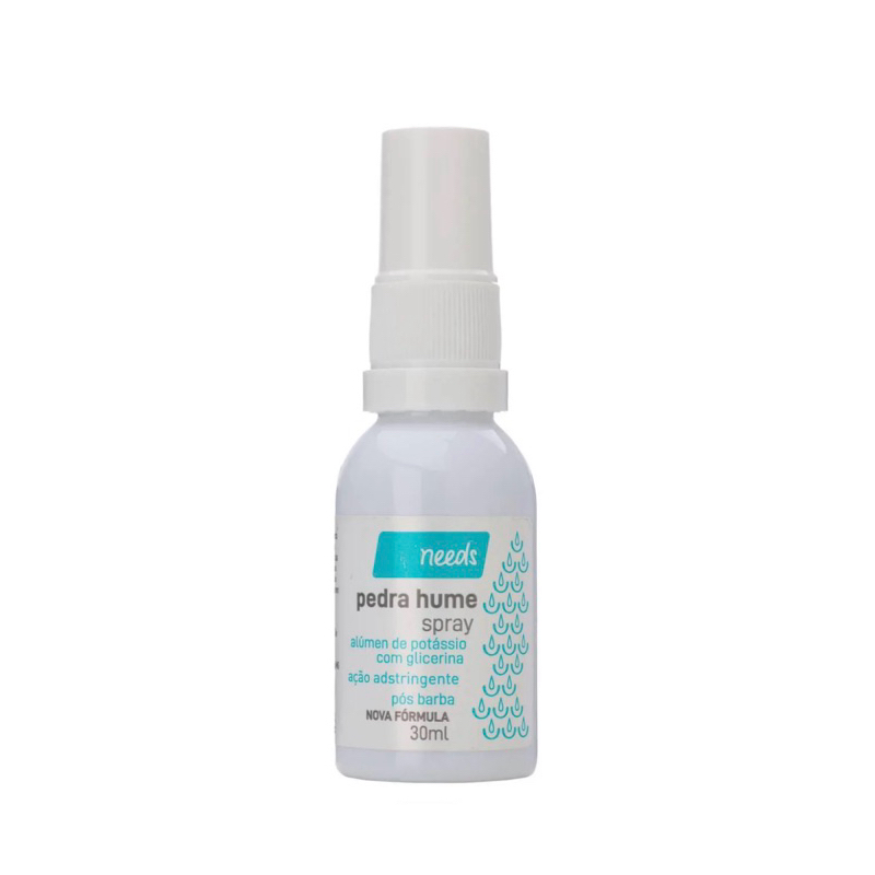 Pedra Hume Alúmen de Potássio com Glicerina Spray 30ml