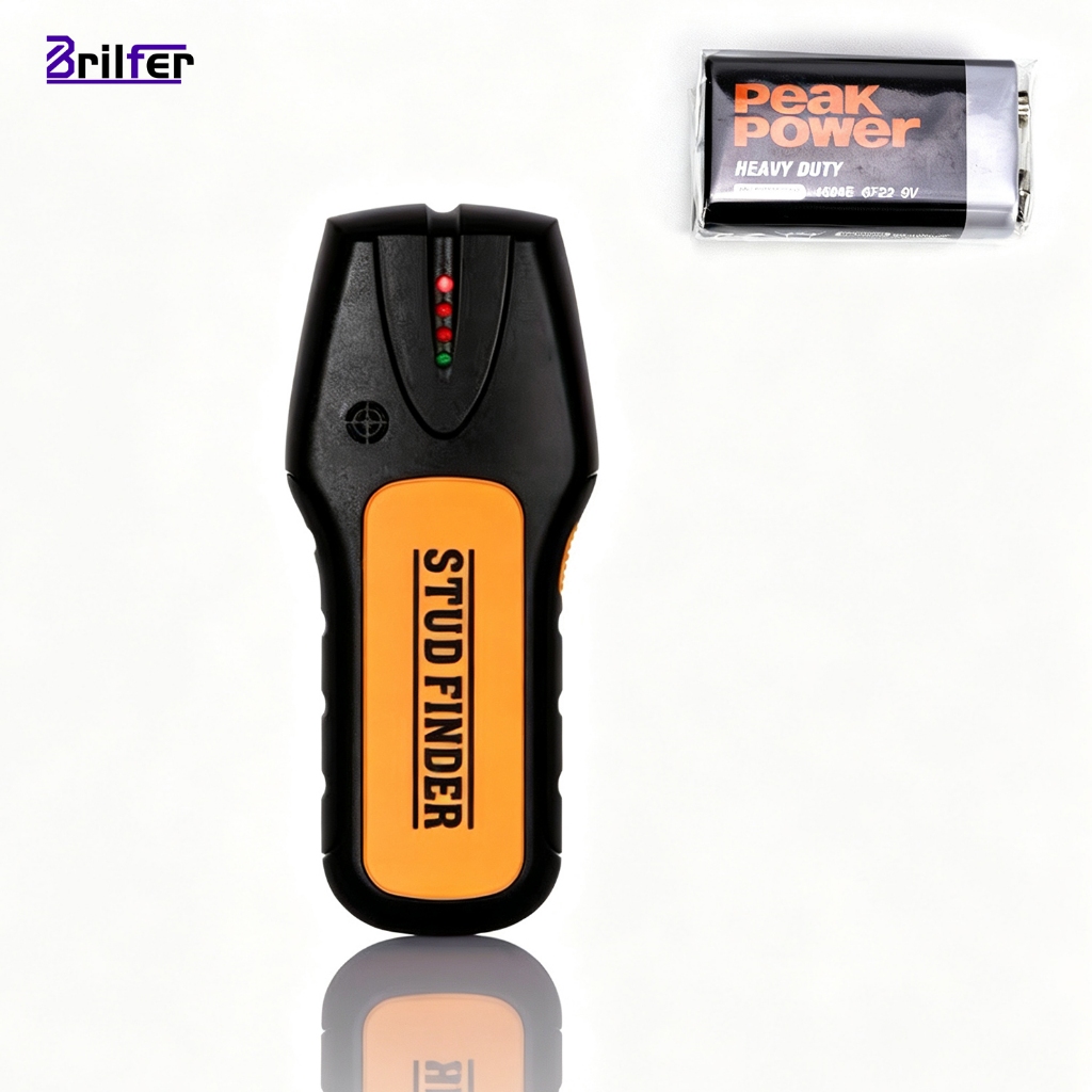 Detector de Paredes Multifuncional Escaneia Fios, Vigas Madeira, Metal e Tubo PVC