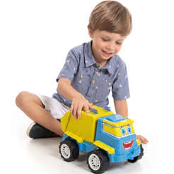 Caminhão de Coleta Seletiva Carrinho Zé Coleta - Brinquedo Grande 30cm - Certif INMETRO | QUEEN SHOP