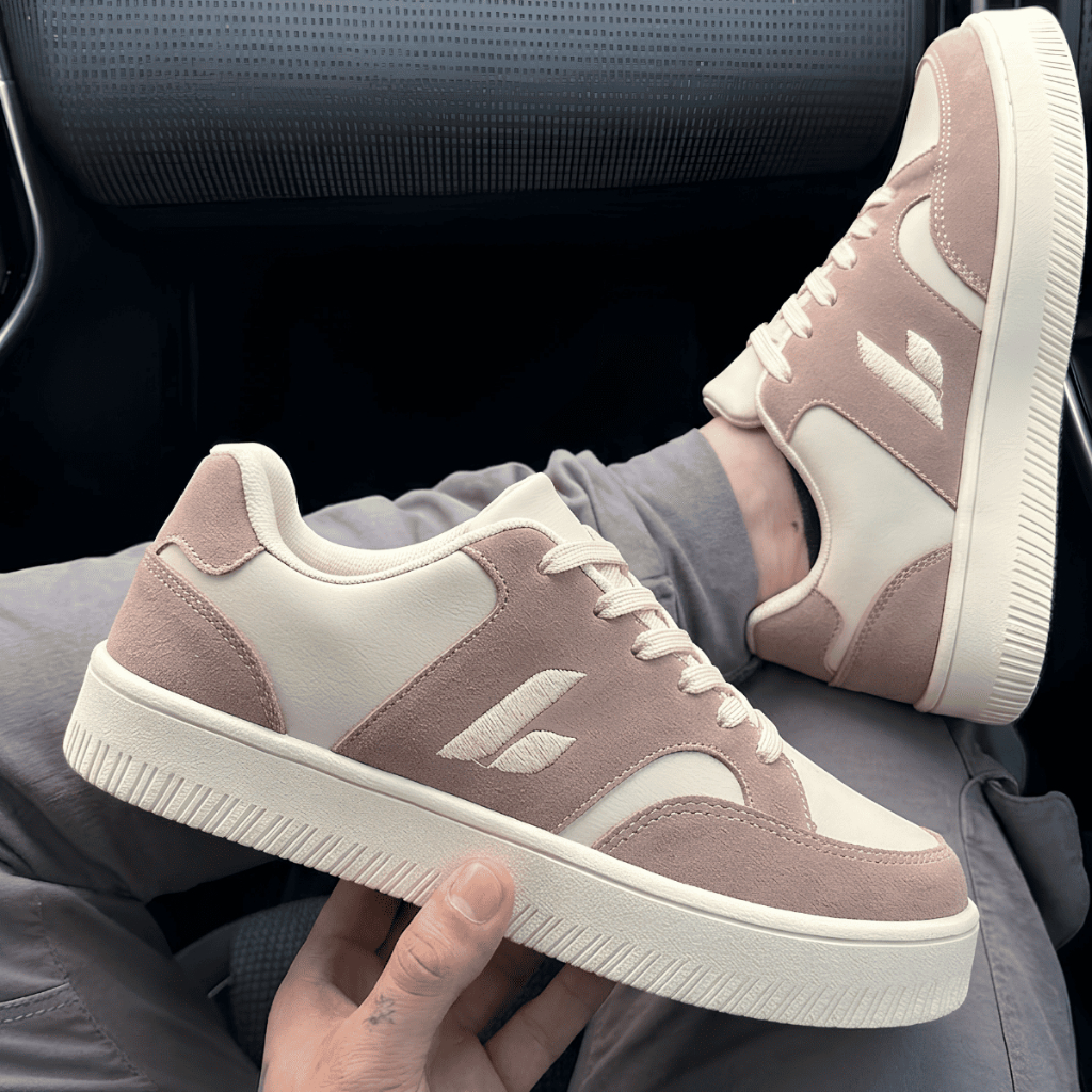 Tênis Feminino Sneaker Casual Couro Cano Baixo Urbano Confortável Leve Estiloso