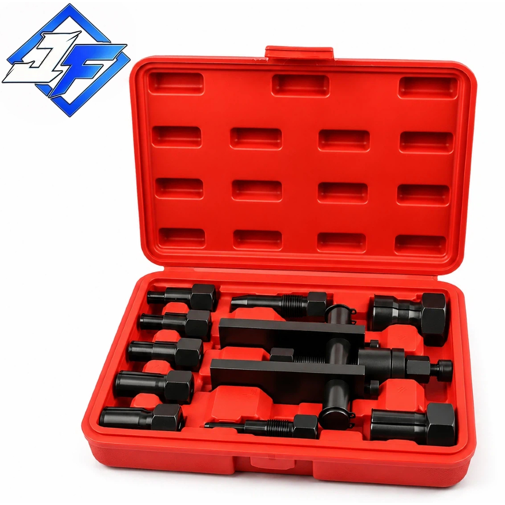 Extrator Rolamento 10 Peças Motocicleta Ferramenta Remoção Prático Kit Sacador Rolamentos Moto