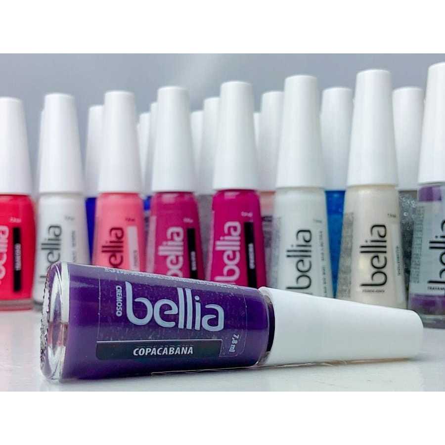 Kit 8  esmaltes Bellia mais vendidos