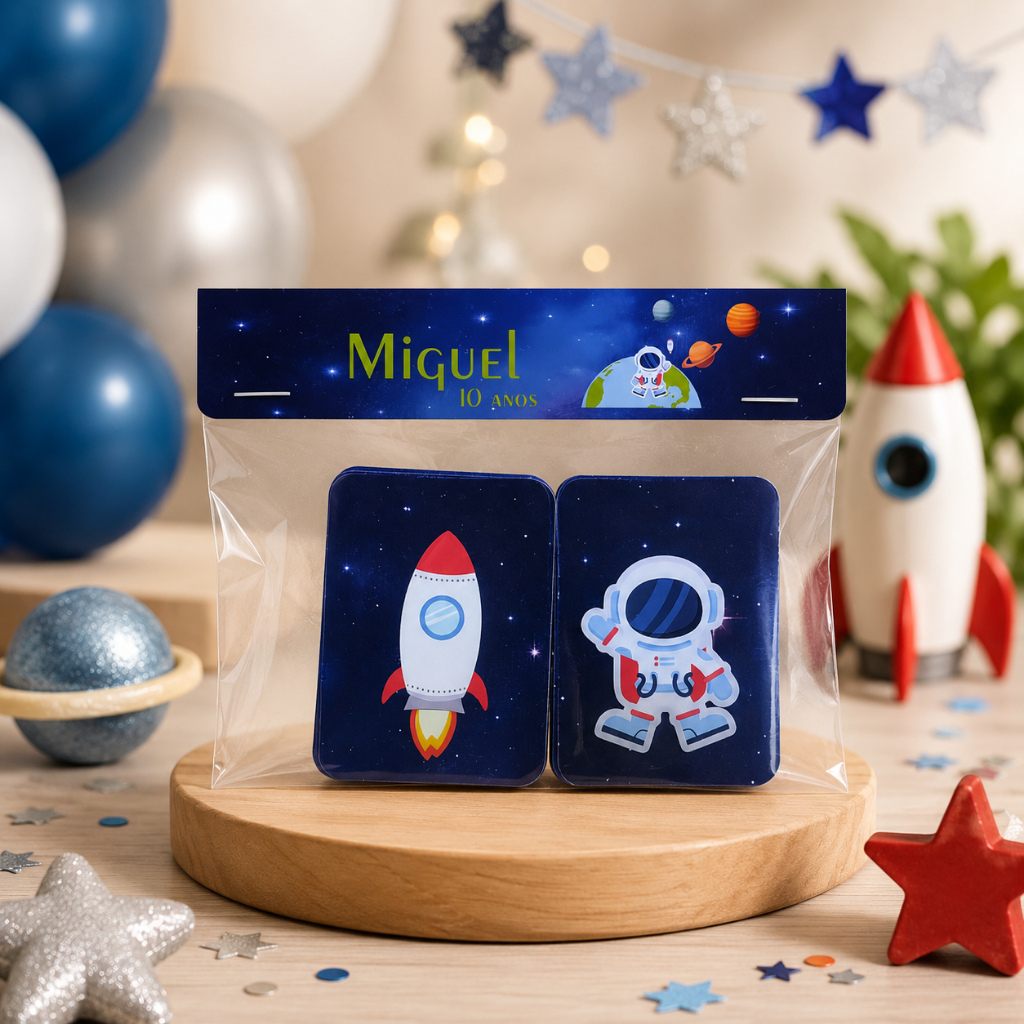 Jogo da Memória Personalizado/ Lembrancinha/Festa infantil/Aniversário/ com Lapela Personalizada com Nome Vários Temas