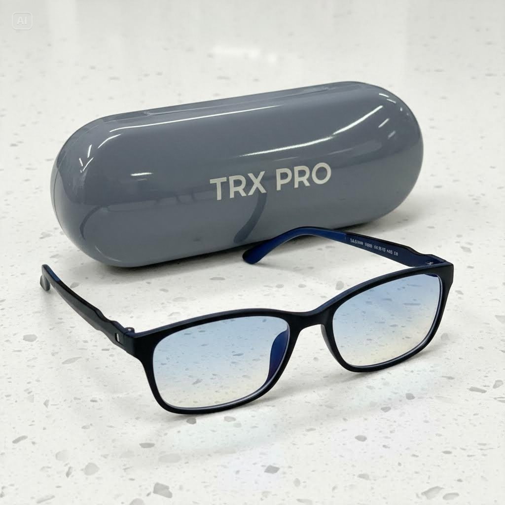 Óculos Proteção Luz Azul Saúde Vista - Modelo Original TRX PRO - Certificado