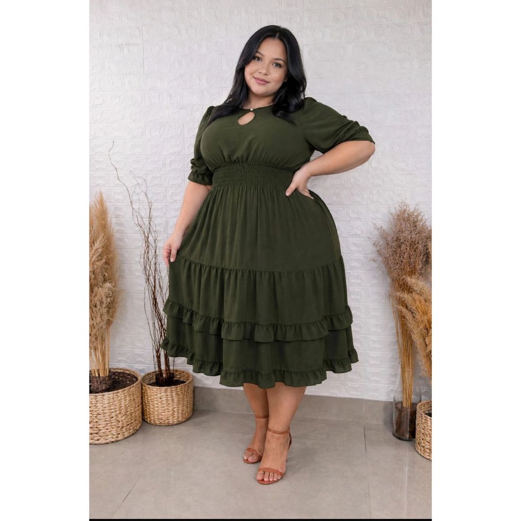 Vestido Plus Size GOTA 💧