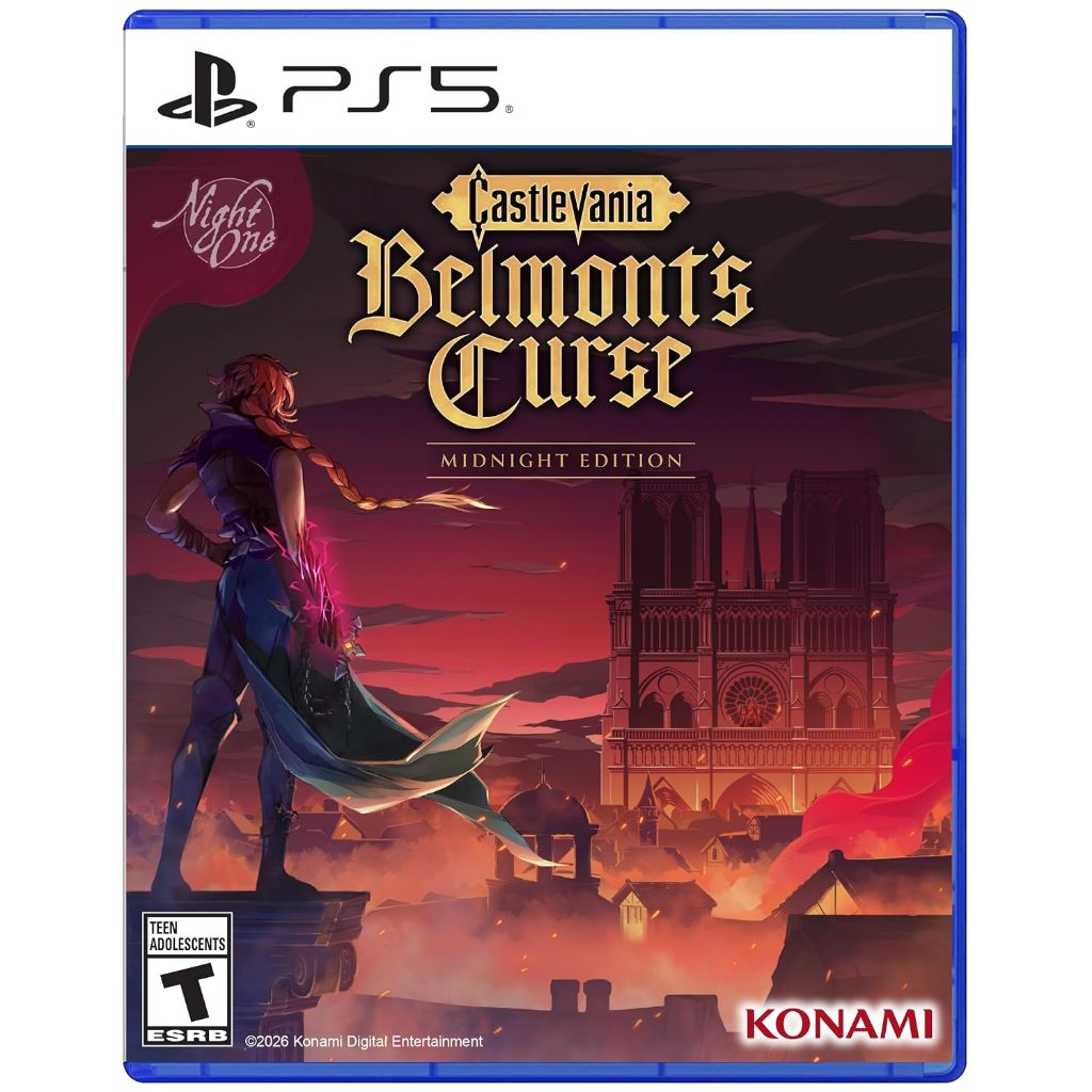 Castlevania Belmonts Curse Midnight Edition PS5 Midia Fisica