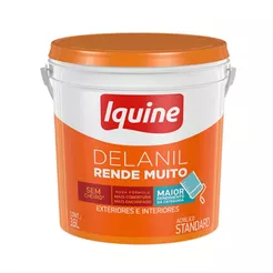 Tinta Acrílica Branca Rende Muito Tinta Acrílica Branco Neve 3,6L Tinta Fosco Aveludado Iquine
