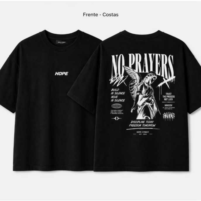 Camiseta Boxy Fit Oversized Masculina - Estampada Camiseta Curta Americana Tendencia 2026