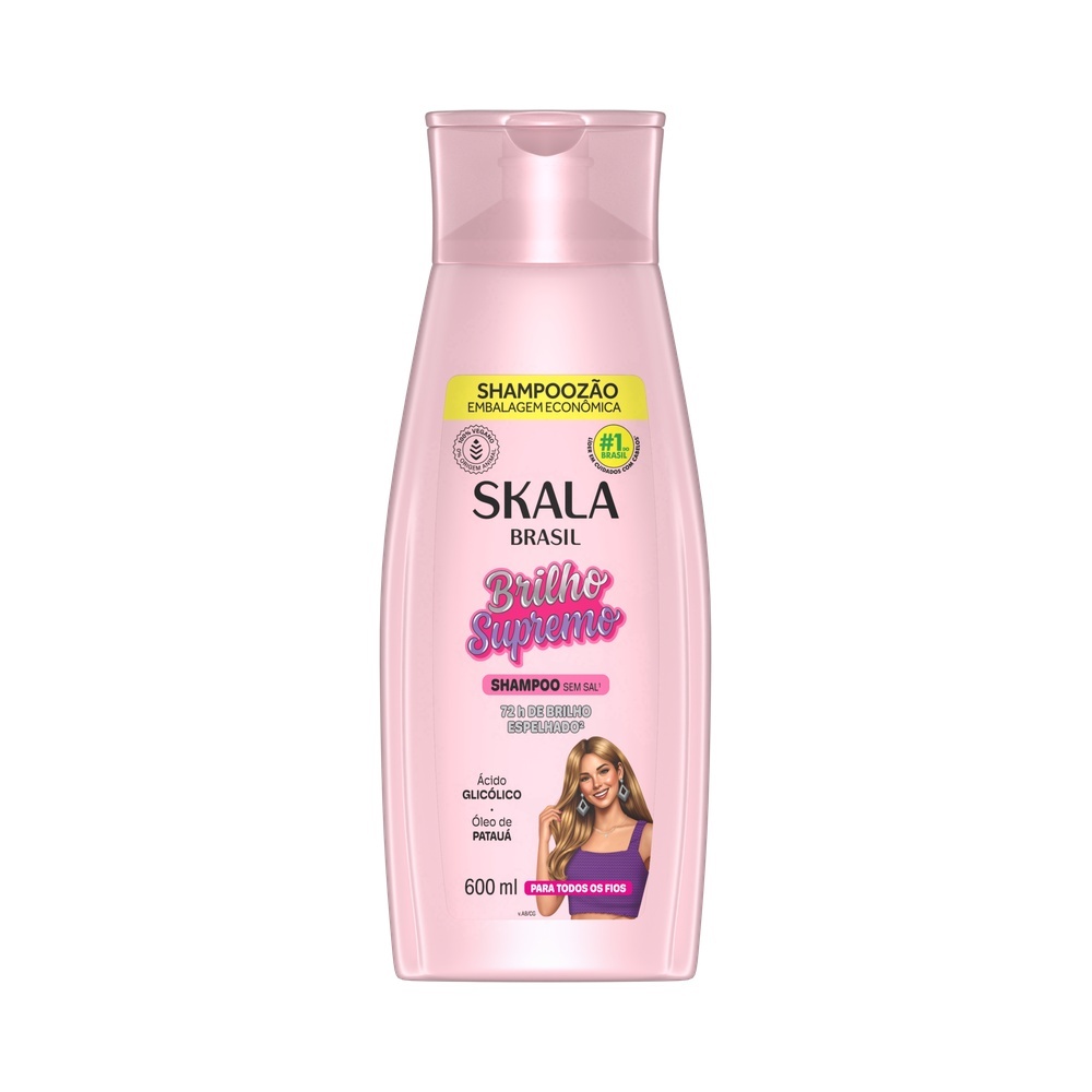 Shampoo Skala Brilho Supremo 600ml