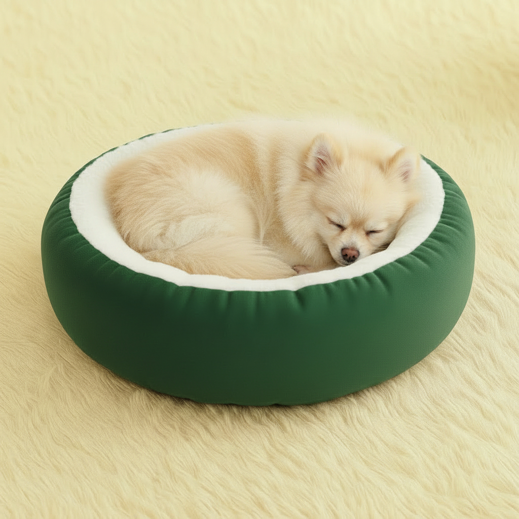 Kit 2 Cama Caminha Redonda de Sherpa Para Gatos e Cachorro – Macia, Quentinha e Confortável