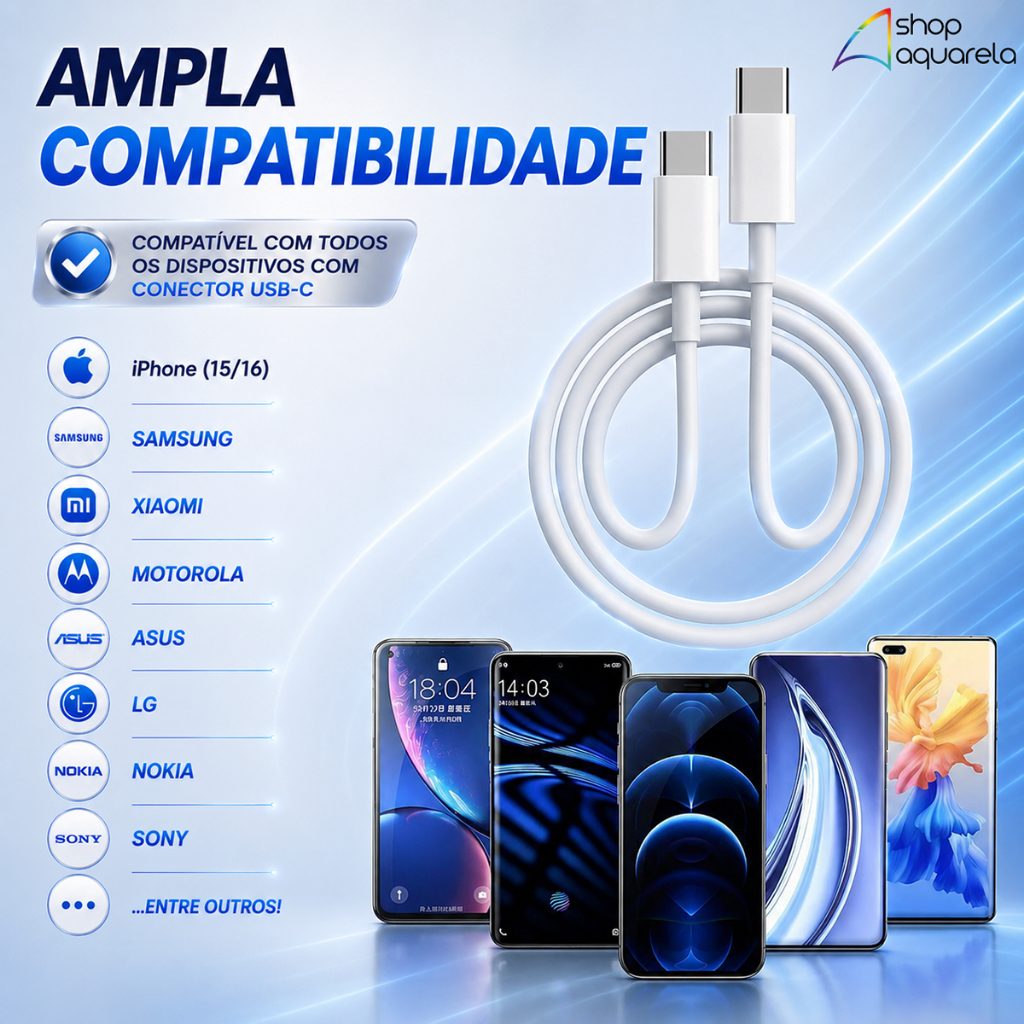 Cabo Tipo C Para Tipo C Original Xcell 20w Turbo 1 Metro Resistente Sincronização Rápida · foto 2