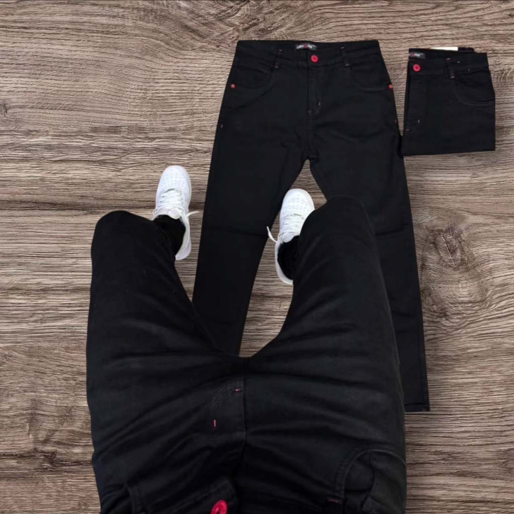 Calça Jogador Denim Original Masculina Premium Confortável Moderna ENVIO RÁPIDO