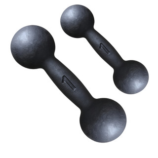 Halter 1kg a 5kg bola e sextavado Pintado Peso de Academia fitness Treino Kit 2 Unidades