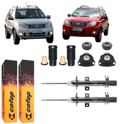 Par Kit Amortecedor Dianteiro Cofap Ecosport 4x2 2003/2012