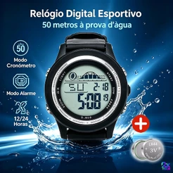 Relogio Masculino A Prova D'água Digital Esportivas Led Originais S909 Envio Rápido