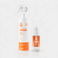 Kit Nutrição Diária Hidratei Spray Nutrição 250ml + Óleo Capilar Nutrição 30ml