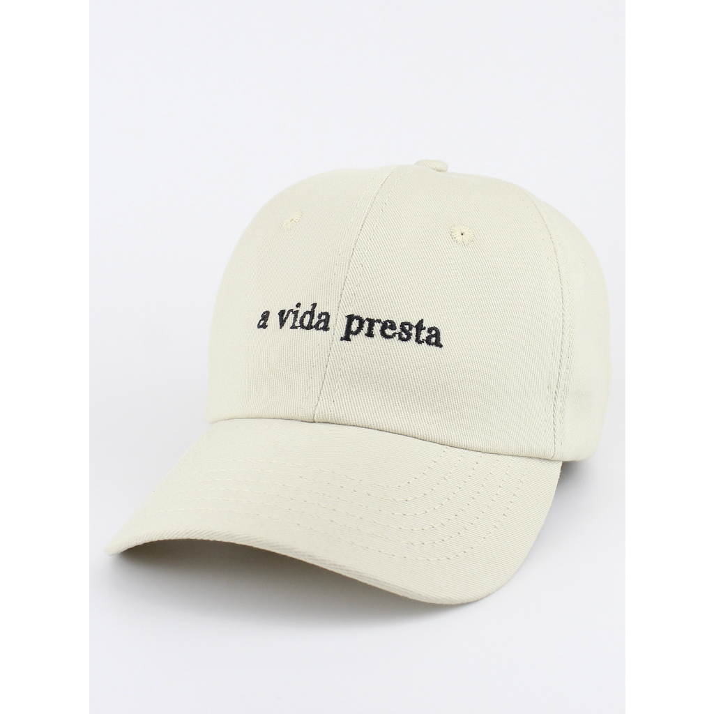 CAPSTORE Boné Dadhat Ajustável Feminino Masculino Regulagem Frase Praia A Vida Presta Dia a Dia