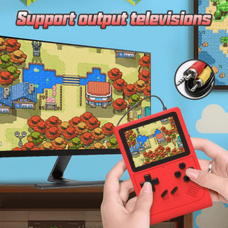 ídeo Game Portátil Retro com 6000 Jogos, Salvo Instantâneo, Tela HD 3" e Suporte Saída para TV