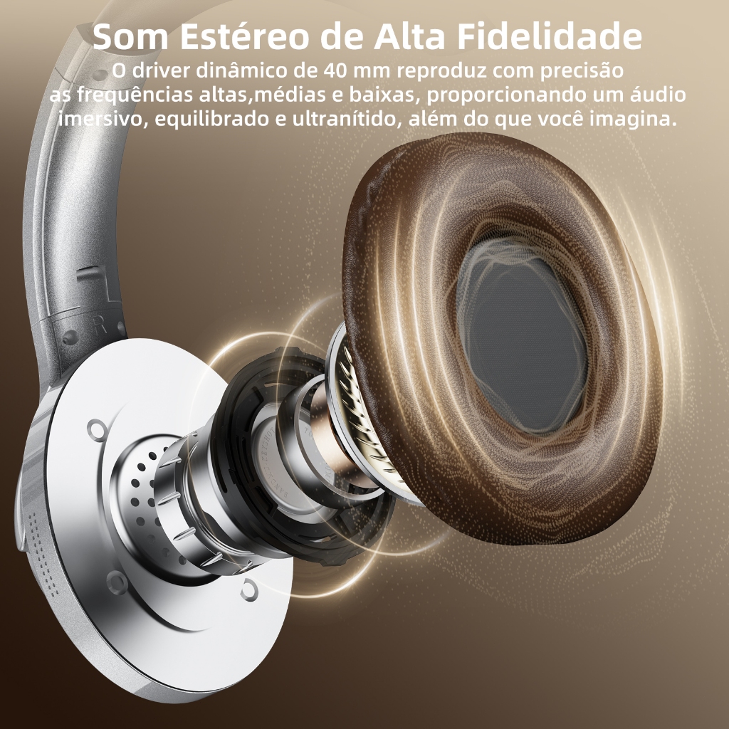 Os fones de ouvido Bluetooth de modo duplo BETTDOW oferecem qualidade de som nítida, cancelamento de ruído e são dobráv · foto 2