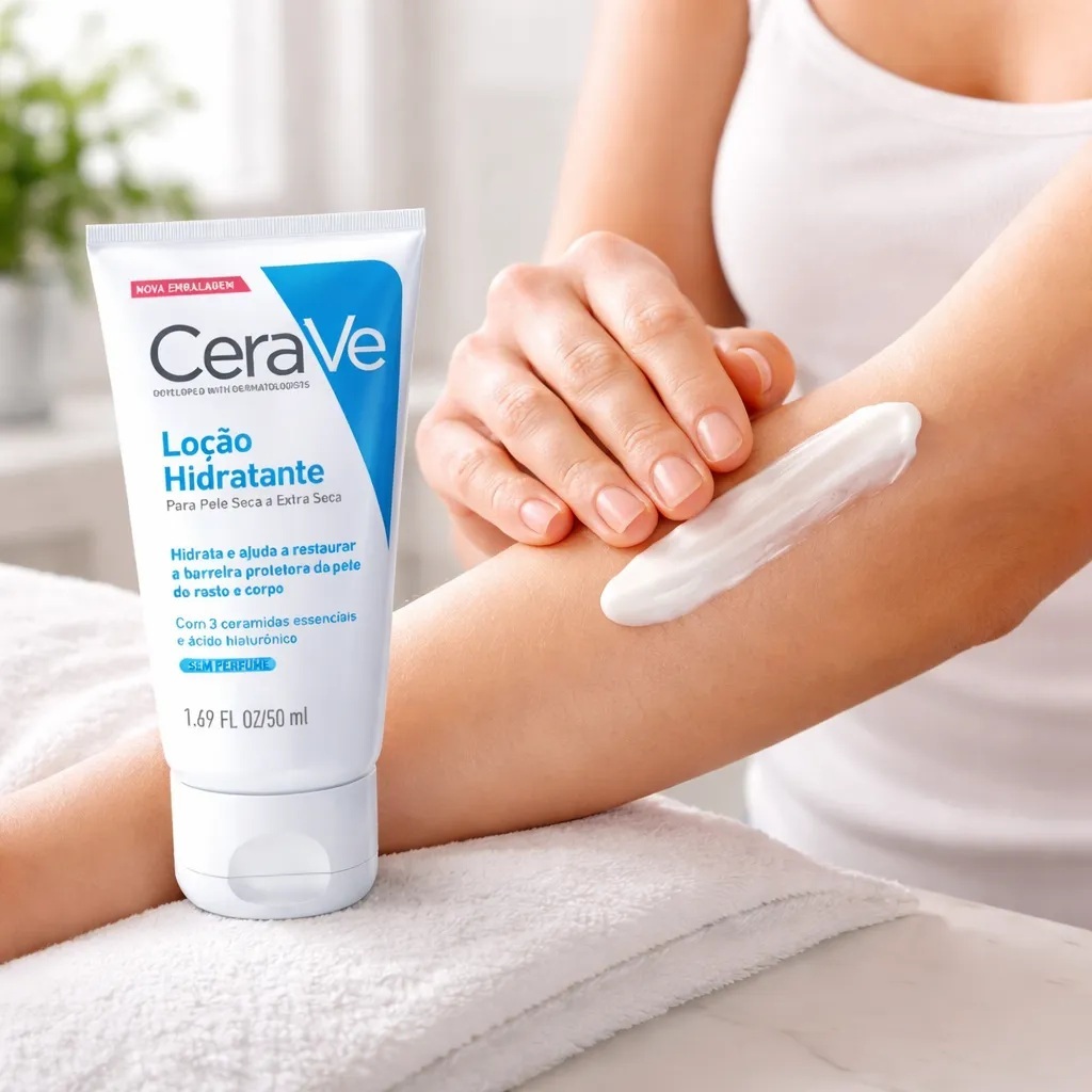 Loção Hidratante Cerave Para Pele Seca E Extra Seca 50ml