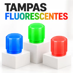 Kit 4 Tampas de Válvula Fluorescentes para Pneus de Carro Moto Bicicleta Roda Acessório Automotivo Universal