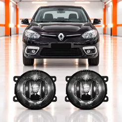 Par Farol De Milha Neblina Renault Fluence 2011 2012 2013 2014 2015 2016 2017 2018