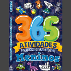 365 Atividades e Desenhos para Colorir | Meninos