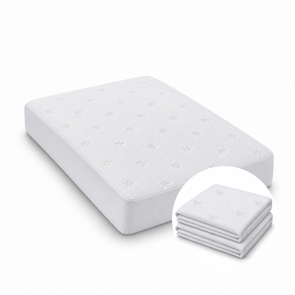 Capa Protetora Colchão Bebê Impermeável Malha 70x130 BF Colchões Kit 2